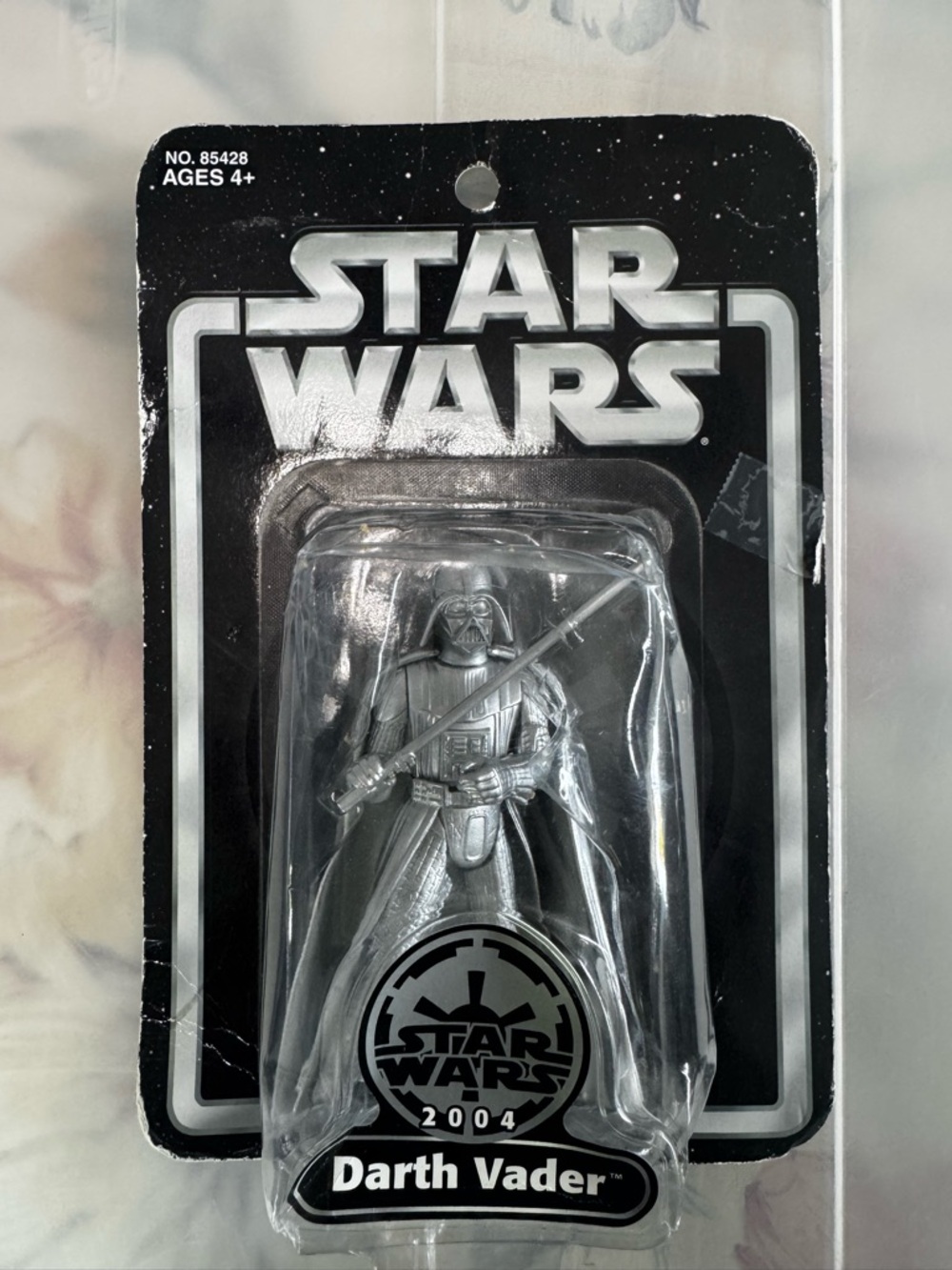 Star Wars Darth Vader Figure - Black & Silver Finish
